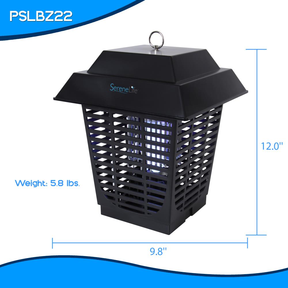 Waterproof Bug Zapper, Indoor/Outdoor Electric Plug-In Insect Control, Chemical-Free Insect Killer