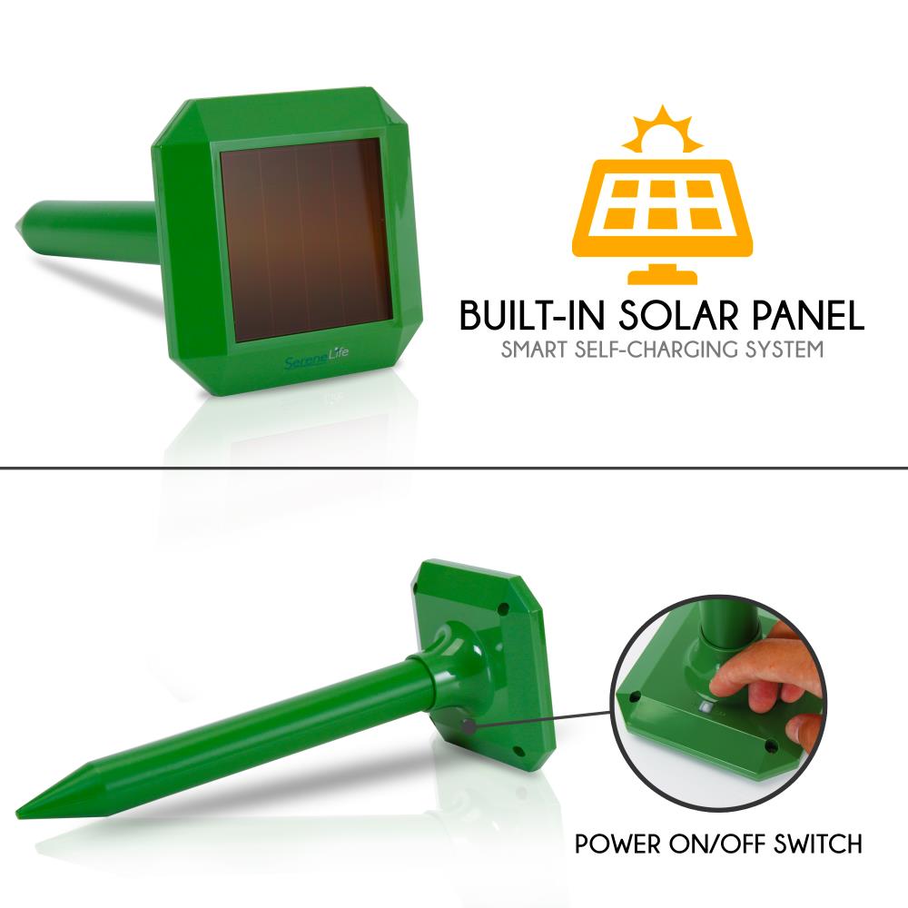 Solar Power Mole Repeller - Animal & Pest Control