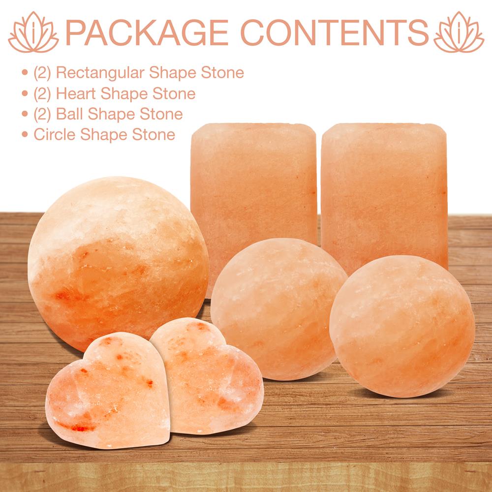 Salt Massage Stones - Hand-Carved Stone For Massage Therapy, Deodorant And Salt And Sugar Scrubs