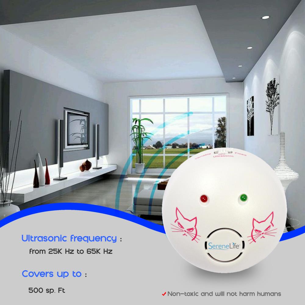 Plug-In Rat & Mouse Repeller, Electronic Rodent Control