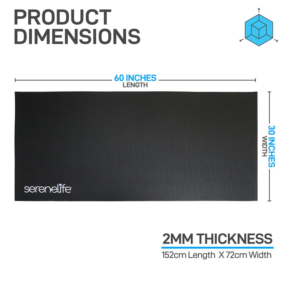 Pvc Bike Mat - Durable With Non-Slip Texture, Portable & Easy To Store