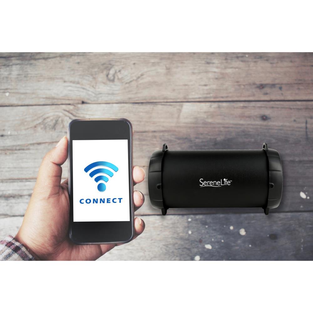 Compact Bluetooth Boombox - Portable Radio Stereo System, Built-In Rechargeable Battery, Mp3/Usb/Micro Sd/Fm Radio