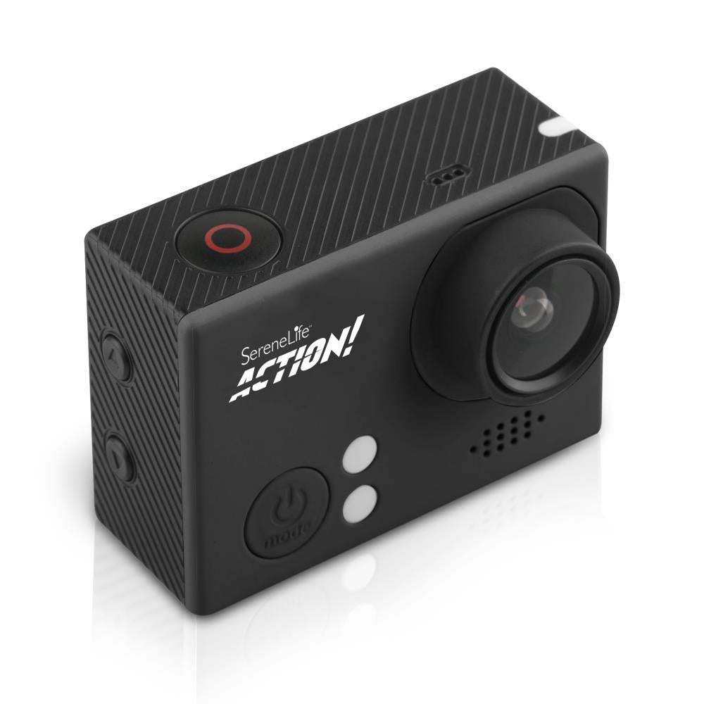 4K Ultra HD Action Camcorder, Slow-Mo, WiFi, 2" LCD, Portable, Black