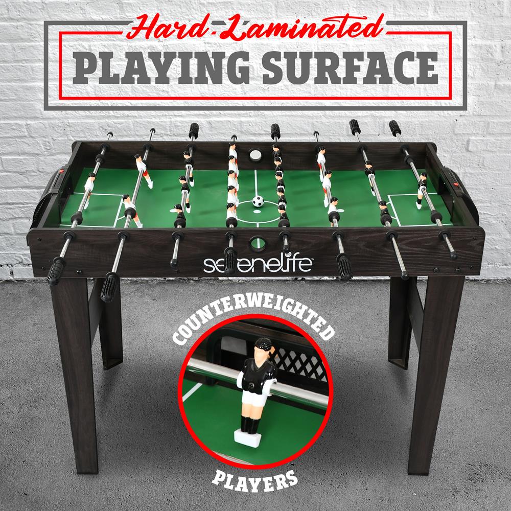 Foosball Table 48" Competition Size Durable Steel Rods