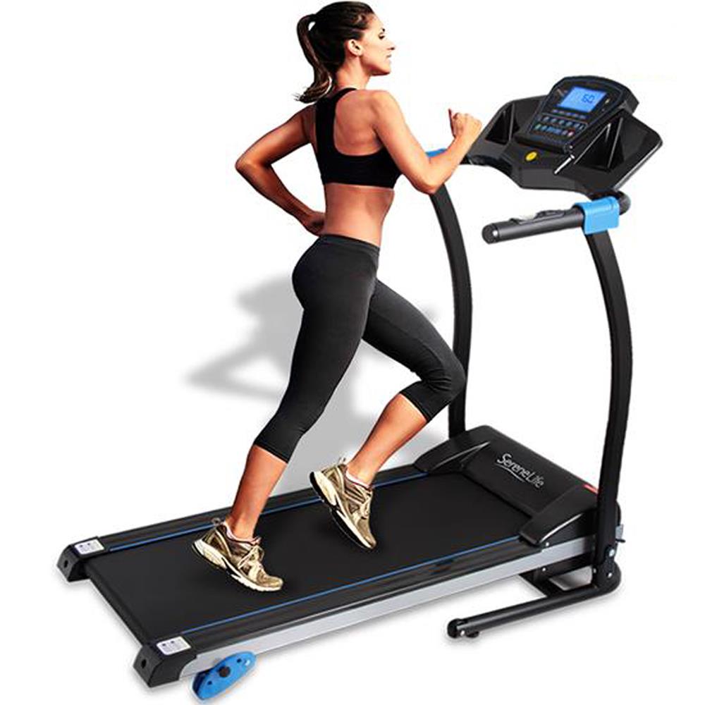 Electric Folding Treadmill, Space-Saving, 1.5 HP, Bluetooth App
