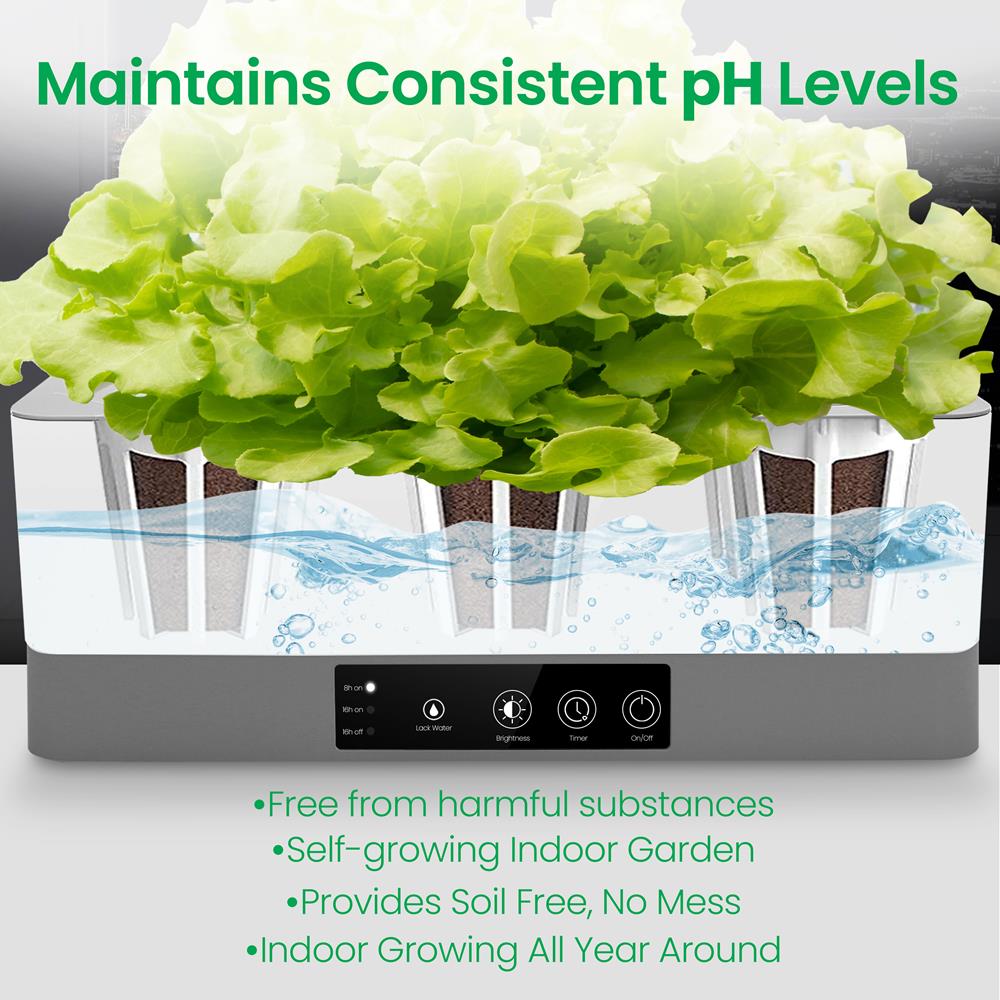 Indoor Garden Pods - Reliable Germination - Eco-Friendly Smart Soil (10 Pcs.)