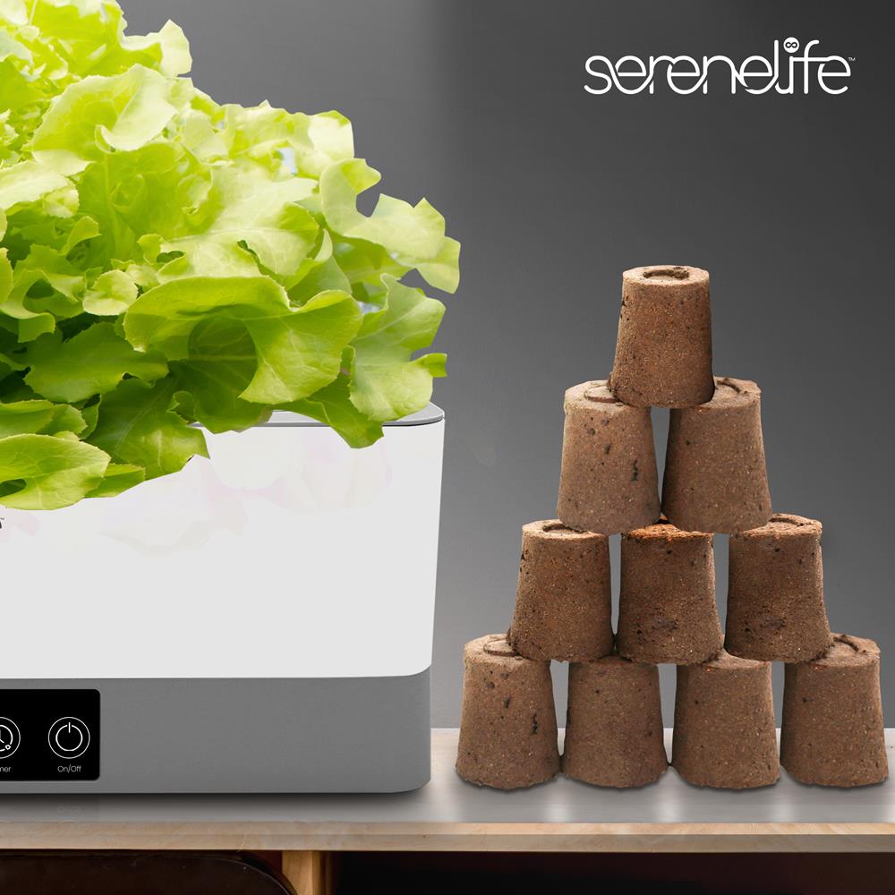 Indoor Garden Pods - Reliable Germination - Eco-Friendly Smart Soil (10 Pcs.)