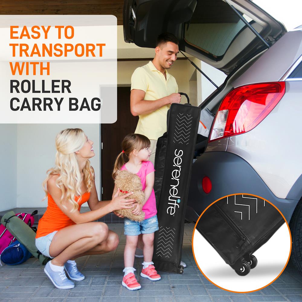 Pop Up Canopy Tent 10x20 Waterproof UV Protection Forest Green