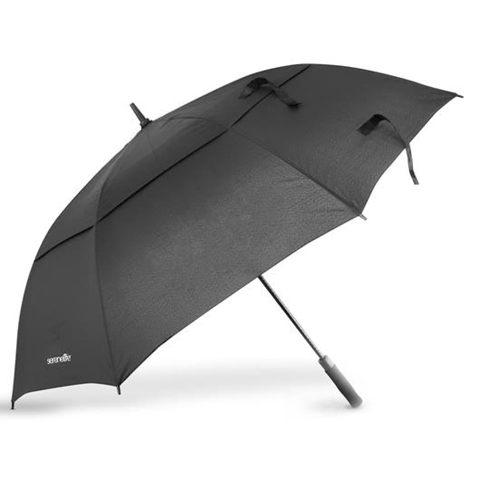 62" Auto Open Golf Umbrella - Windproof Double Canopy, Quick Dry Fabric