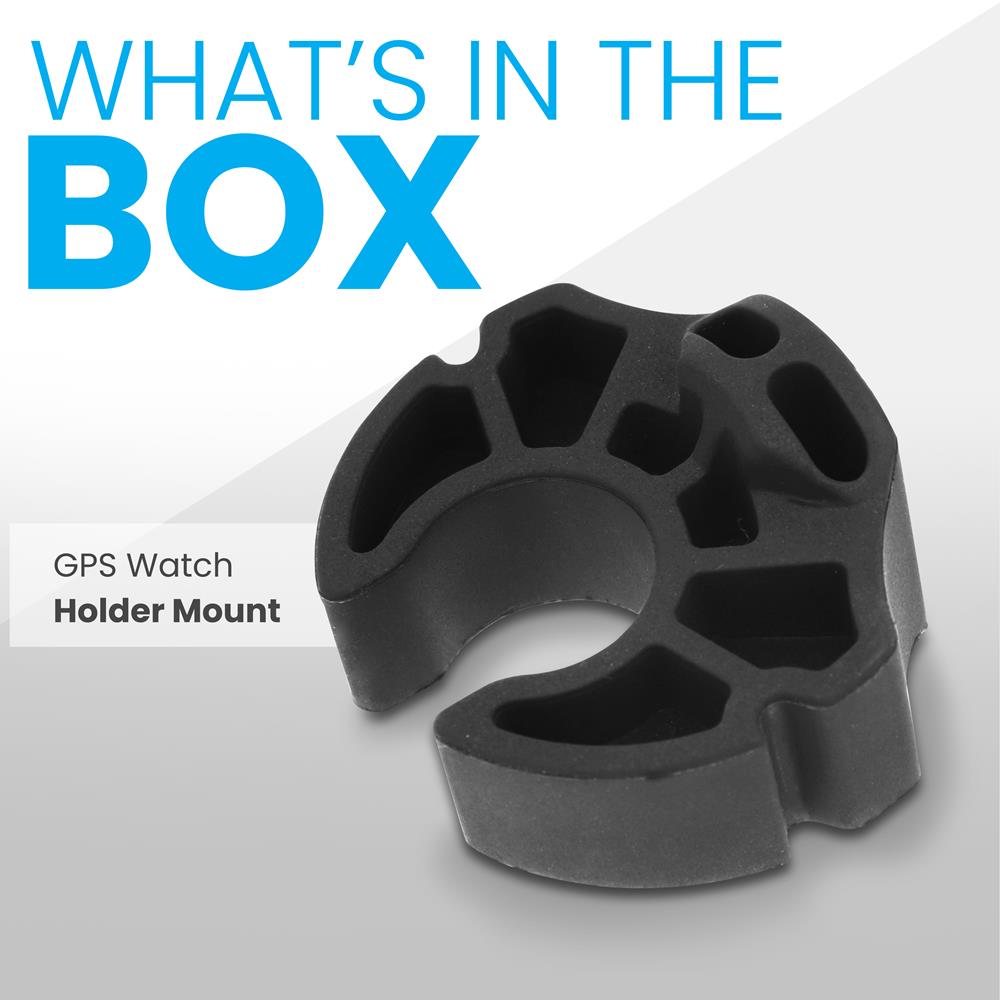 Golf Cart Watch Holder - Secure Fit - Durable Silicone - Universal Mount