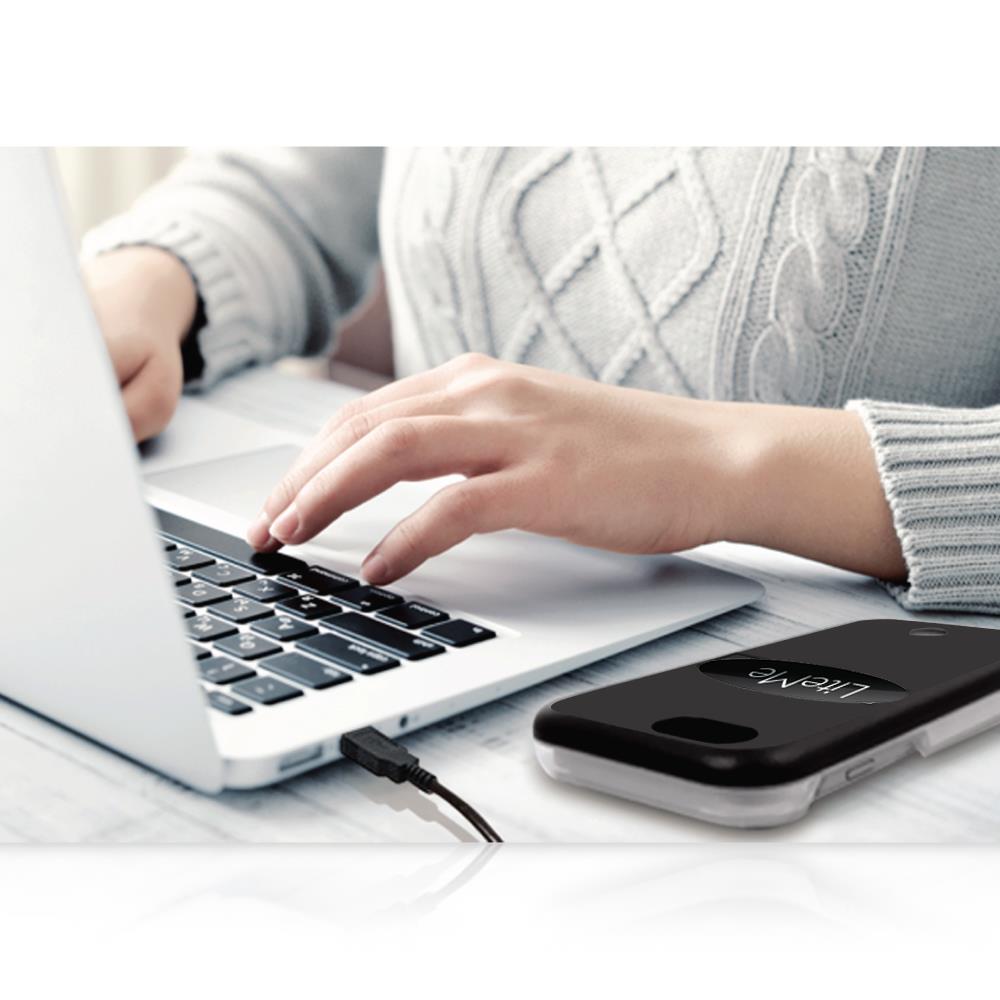 Iphone 6 Plus / 6S Plus 2-In-1 Selfie Light Led Illuminated And Juice Pack Case - Serenelife Liteme, Pink