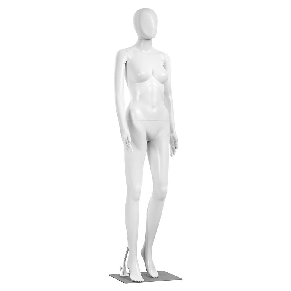 Female Mannequin Dress Form - Realistic, Adjustable, Durable Metal Base