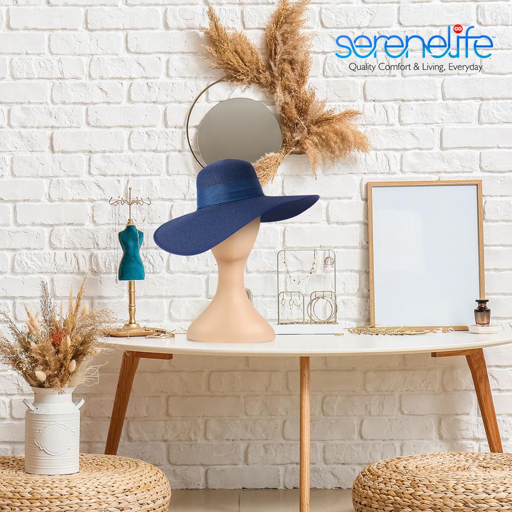 Mannequin Head for Wig Styling, Smooth Surface, Durable Plastic, Skin Tone
