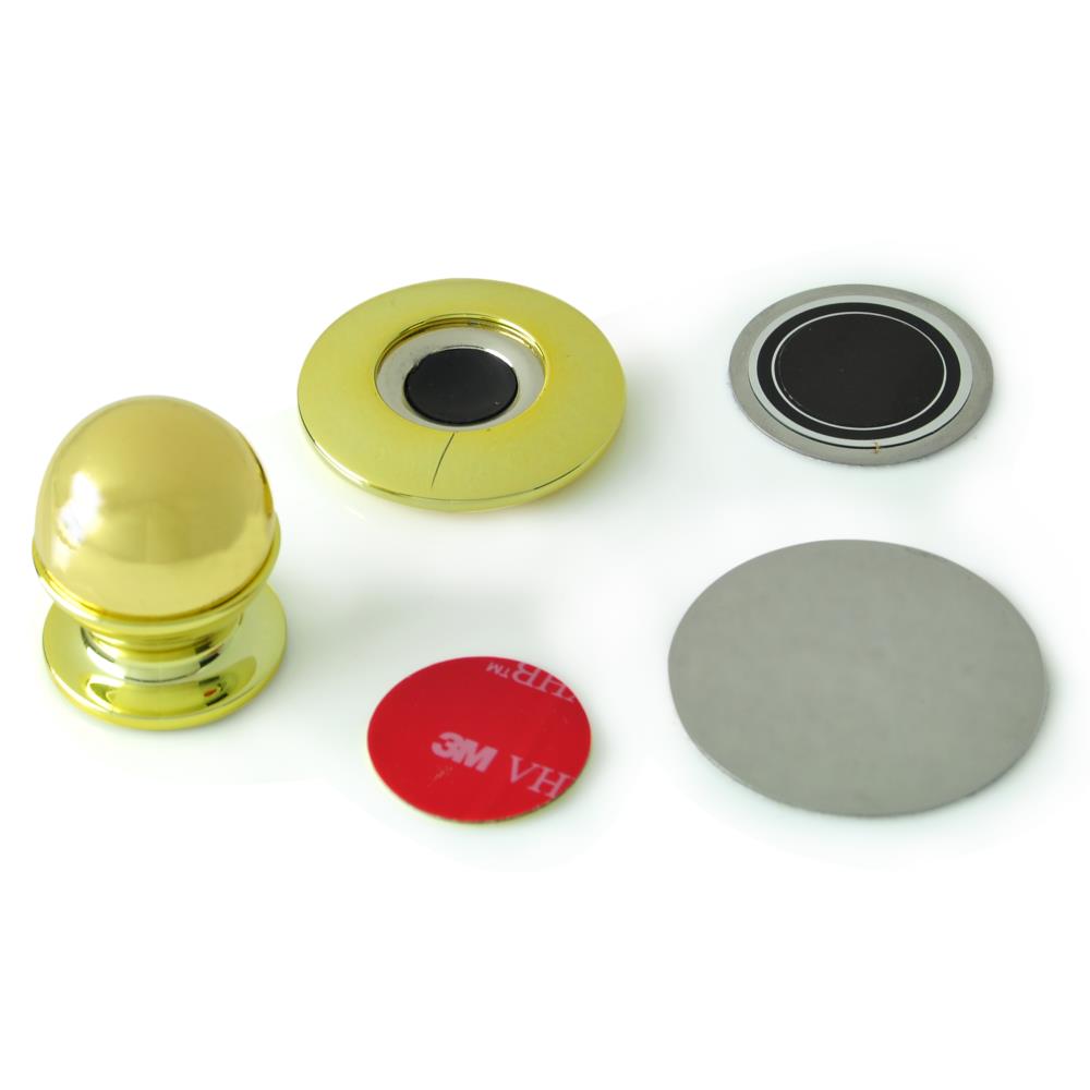 Magnetic Phone Holder Mount - Secure Grip - Gold