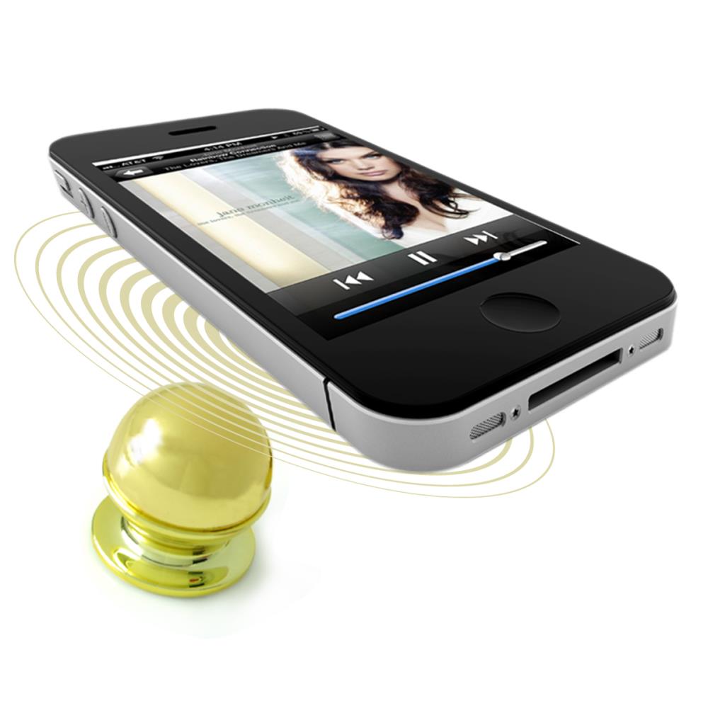 Magnetic Phone Holder Mount - Secure Grip - Gold