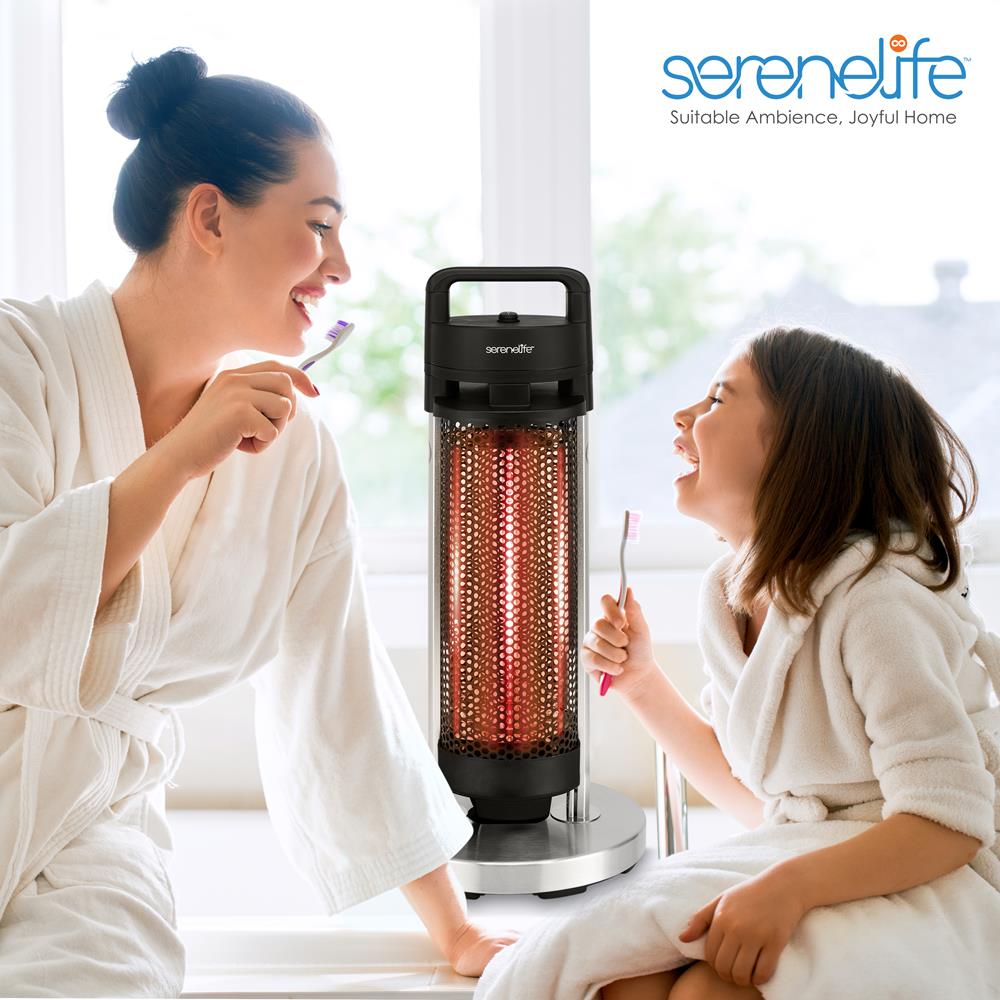 Infrared Patio Heater, Efficient Carbon Fiber, Aluminum Frame, Indoor/Outdoor