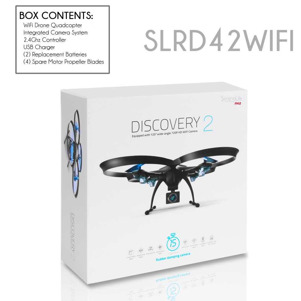 Wifi Drone Quad-Copter Wireless Uav With Hd Camera + Video Recording