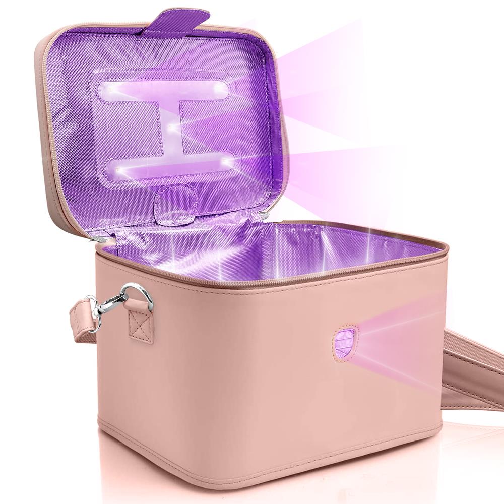 Portable Uv Light Germicidal Bag - Led Ultraviolet Sterilization Bag With 10 Real Uv-C Lamp Beads