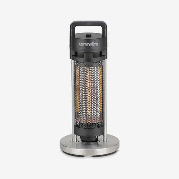 Infrared Patio Heater, Efficient Carbon Fiber, Aluminum Frame, Indoor/ – SereneLife Home