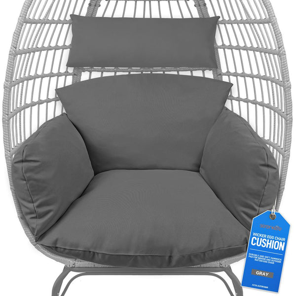 Wicker Egg Chair Cushion