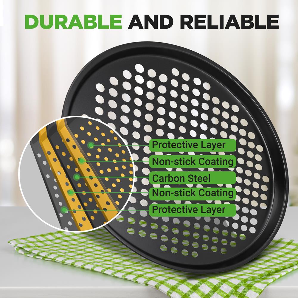 Set of 10 Pizza Pans