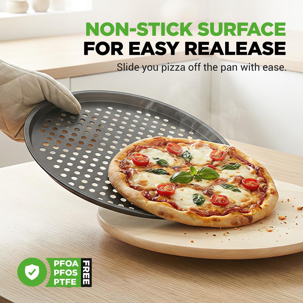 Set of 2 Pizza Pans