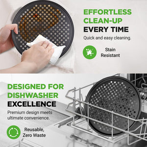 Set of 2 Pizza Pans