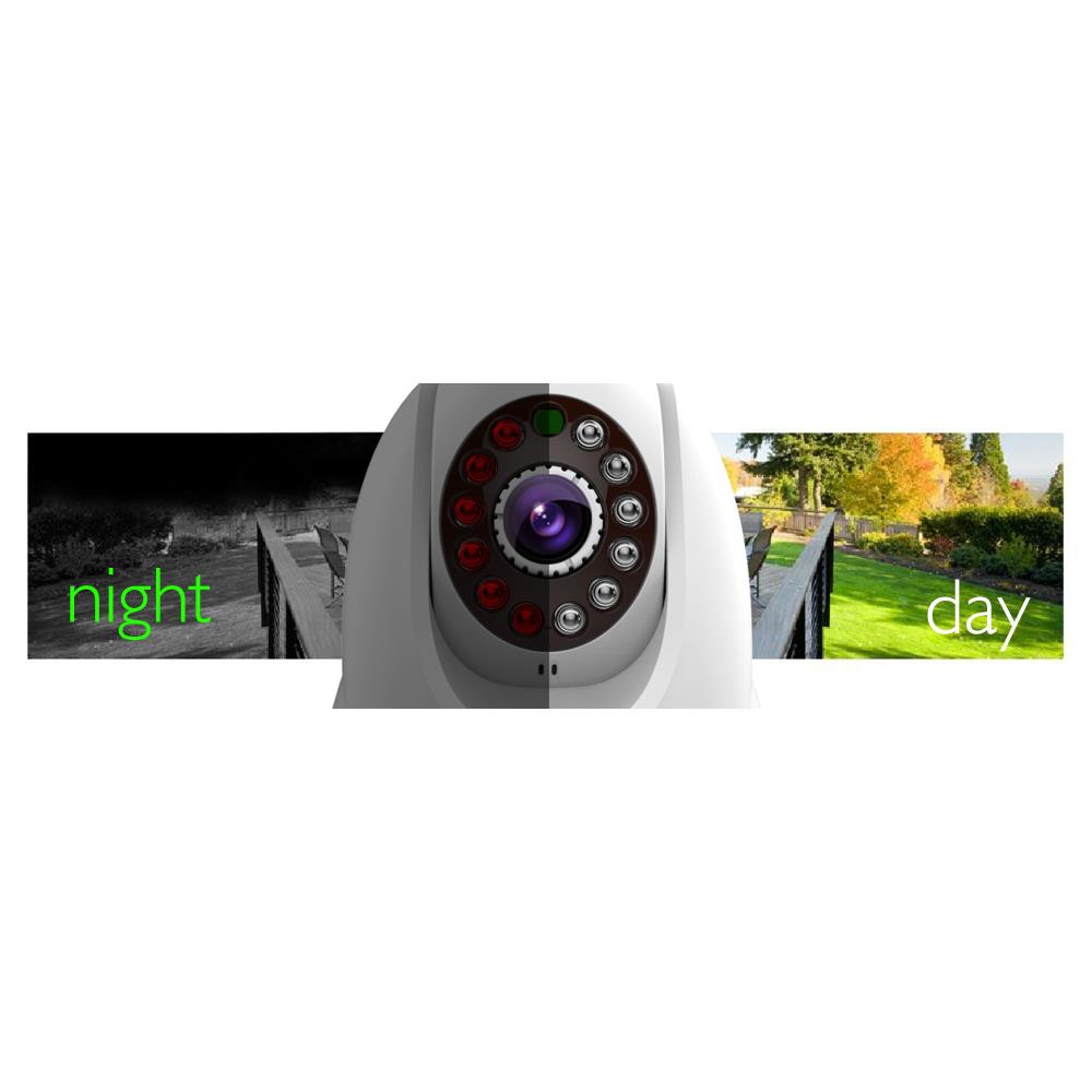 Hd Wireless Ip Camera / Wifi Cam, Remote Video Monitoring Surveillance Security, Built-In Speaker, Microphone, Ptz (Pan, Tilt, Zoom) Control, App Download