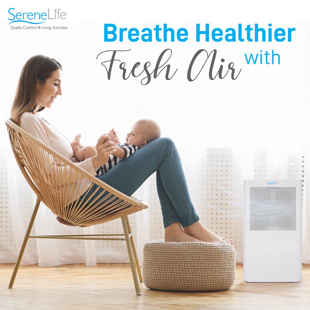 Portable Energy-Saver Dehumidifier - Ultra-Quiet & Electric Small Dehumidifier, 3 Pints Volume Capacity, Space Up To 322 Sq. Ft. For Bedroom, Bathroom, Rv, Closet & Basement