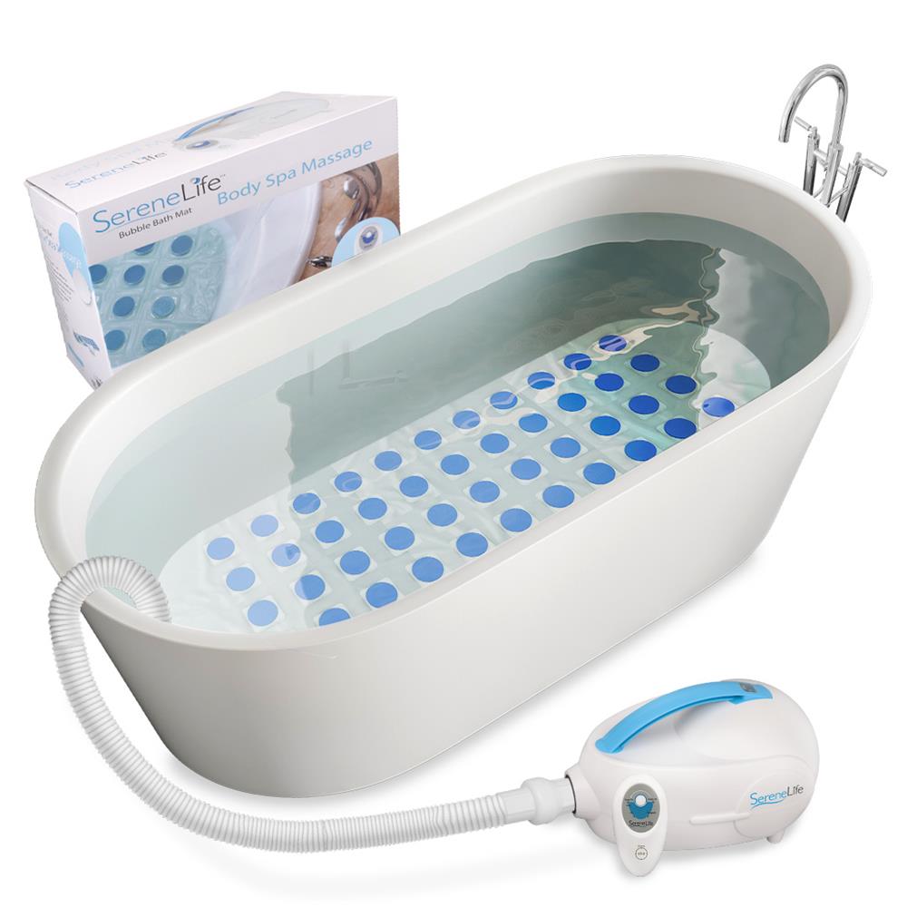 Serene Life Bubble Bath Mat Body Spa Massage – SereneLife Home