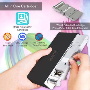 Portable Instant Photo Printer - Wireless Digital Picture Printing For Smartphone Camera