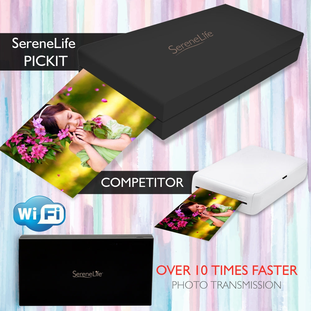 Portable Instant Photo Printer - Wireless Digital Picture Printing For Smartphone Camera