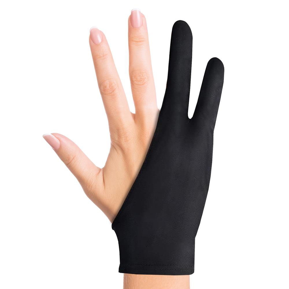 Two-Finger Glove For Graphics Drawing Tablet