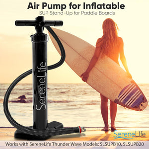 Sup Stand Up Paddle-Board Hand-Powered Air Pump (For Serenelife Models: Slsupb10, Slsupb20)