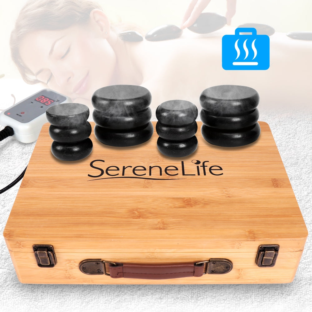 Hot Stone Massage Kit – SereneLife Home