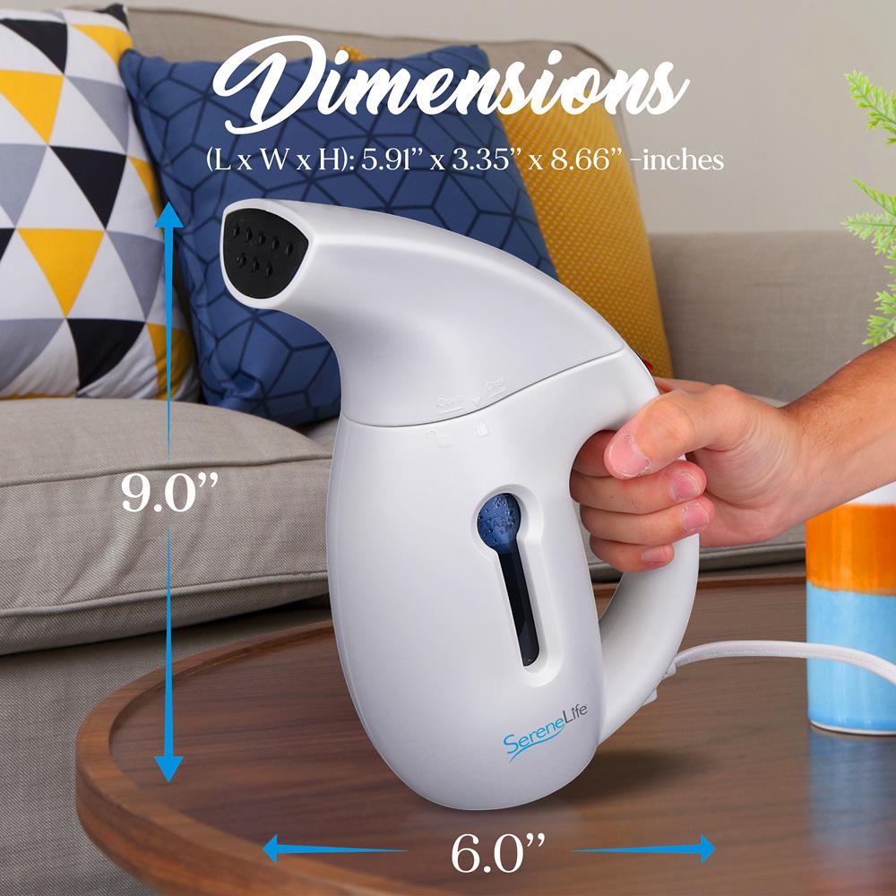 Compact Handheld Fabric Steamer - Wrinkle Remover With Self-Regulated Temperature Control