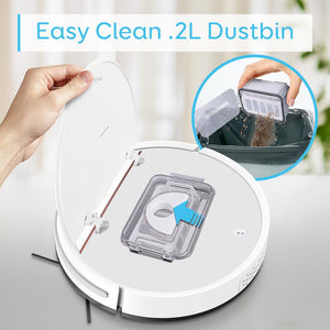 Smart Robot Vacuum Cleaner - Automatic Robot Cleaning Vacuum, Includes Remote Control For Cleaning Modes & Robot Directions