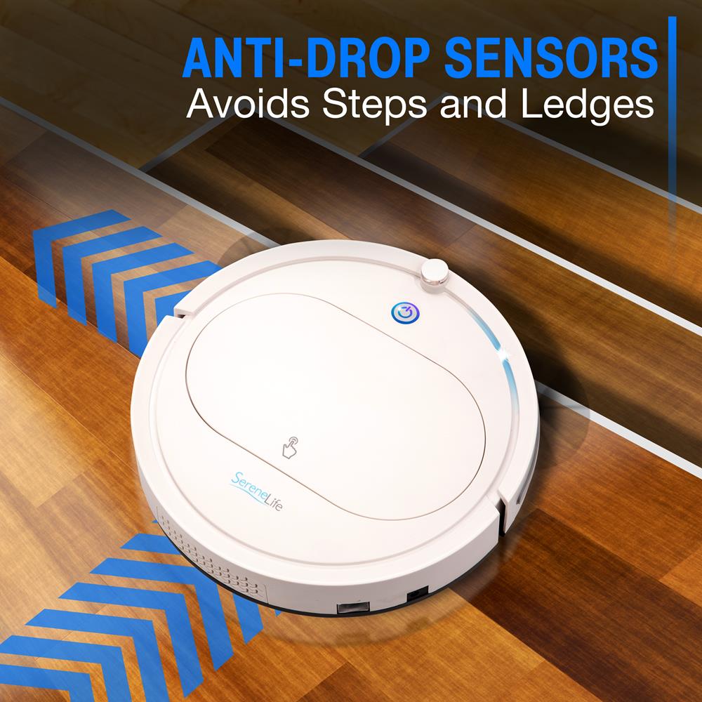 Smart Robot Vacuum Cleaner - Automatic Robot Cleaning Vacuum, Includes Remote Control For Cleaning Modes & Robot Directions