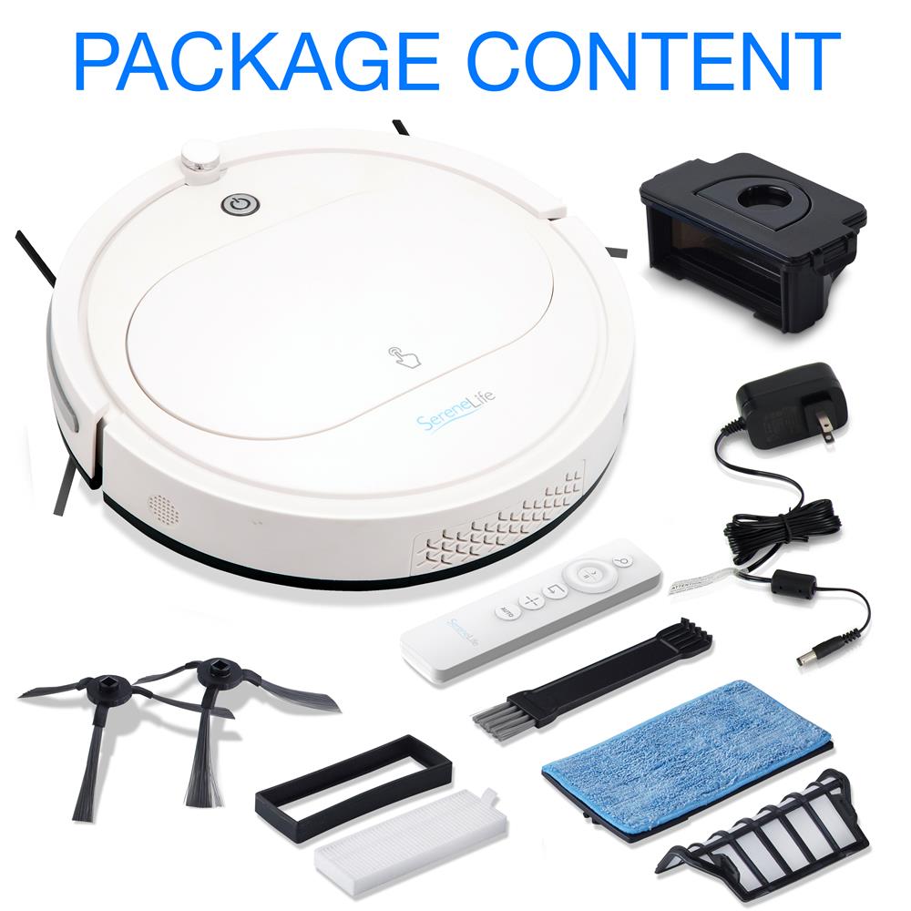 Smart Robot Vacuum Cleaner - Automatic Robot Cleaning Vacuum, Includes Remote Control For Cleaning Modes & Robot Directions