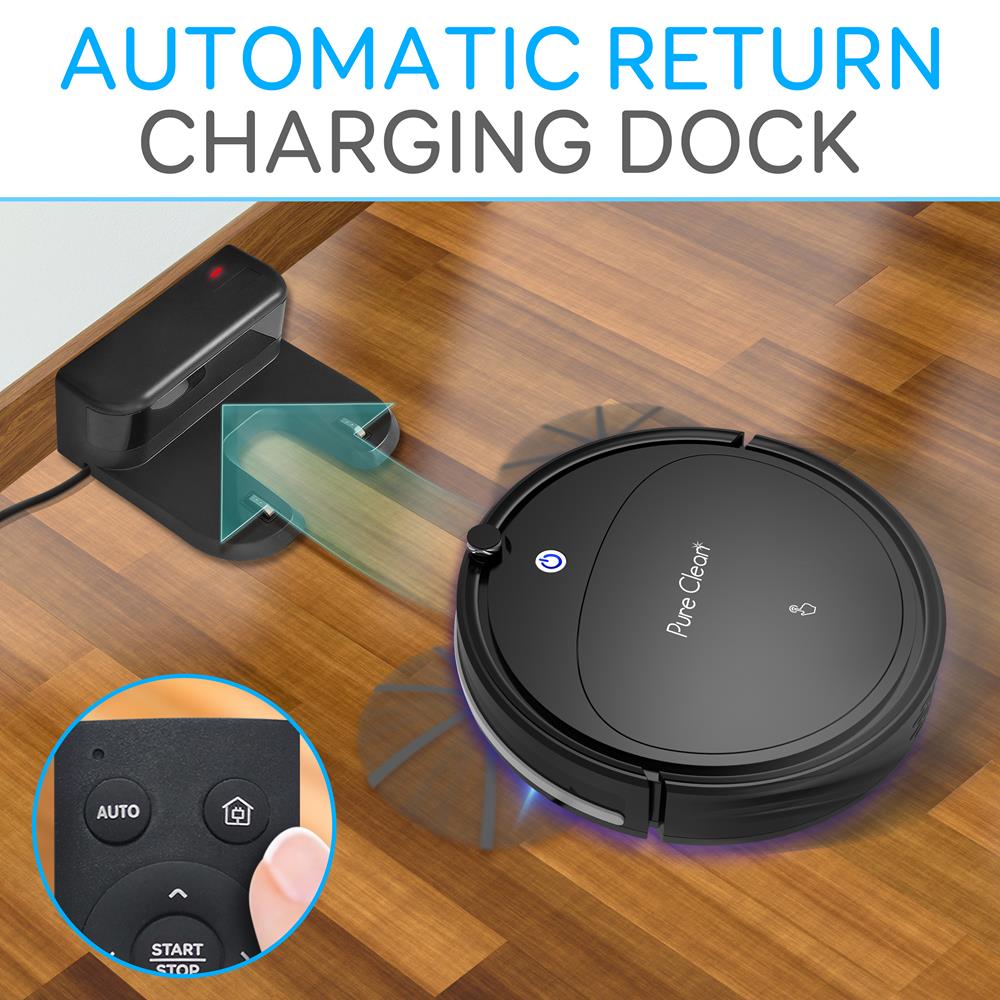 Pure Clean Smart Vacuum Cleaner - Automatic Robot Cleaning Vacuum