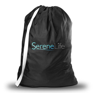 Portable Nylon Laundry Bag - Heavy Duty Nylon Laundry Storage Bags With Drawstring And Durable Machine Washable