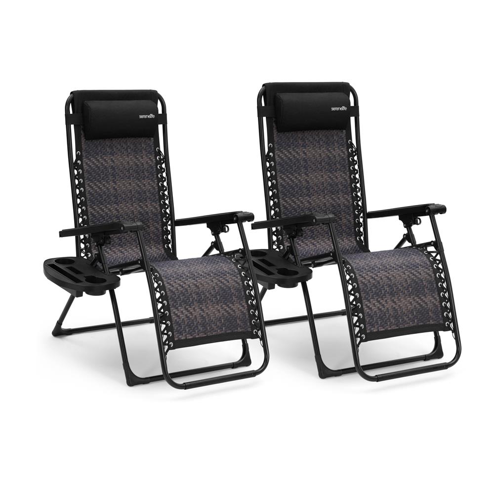 Zero Gravity Lawn Chair Set - Thumbnail 2
