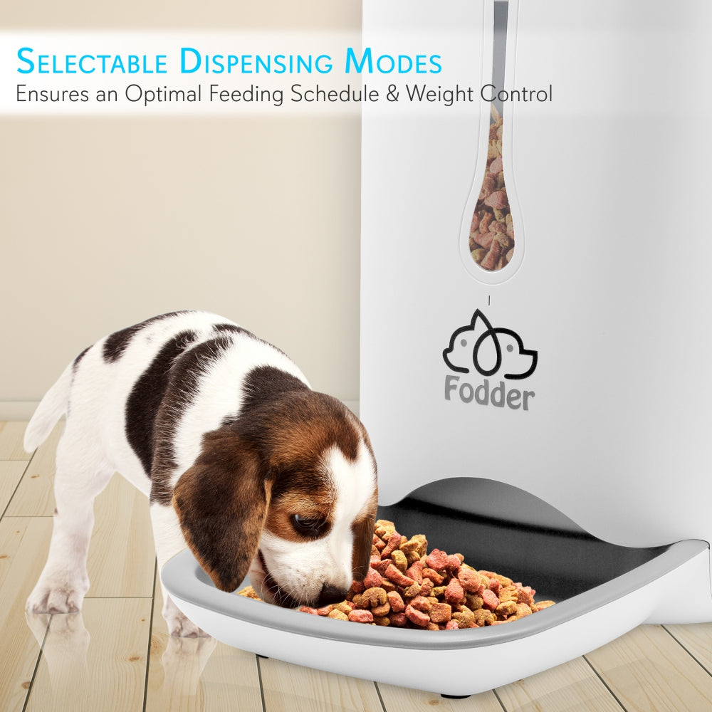 Smart Automatic Cat & Dog Food Dispenser - Digital Pet Feeder With Voice Message Playback