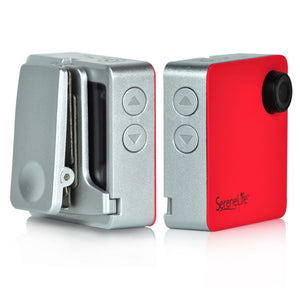 Full Hd 1080P Wifi Pocket Cam, 2-In-1 Camera + Camcorder, Control Via Smartphone (Red)