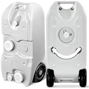 RV Water Tank 40L Easy Transport HDPE Gray