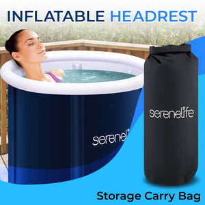 Inflatable Cold Plunge Tub - Muscle Recovery, Insulated PVC, 78 Gallons