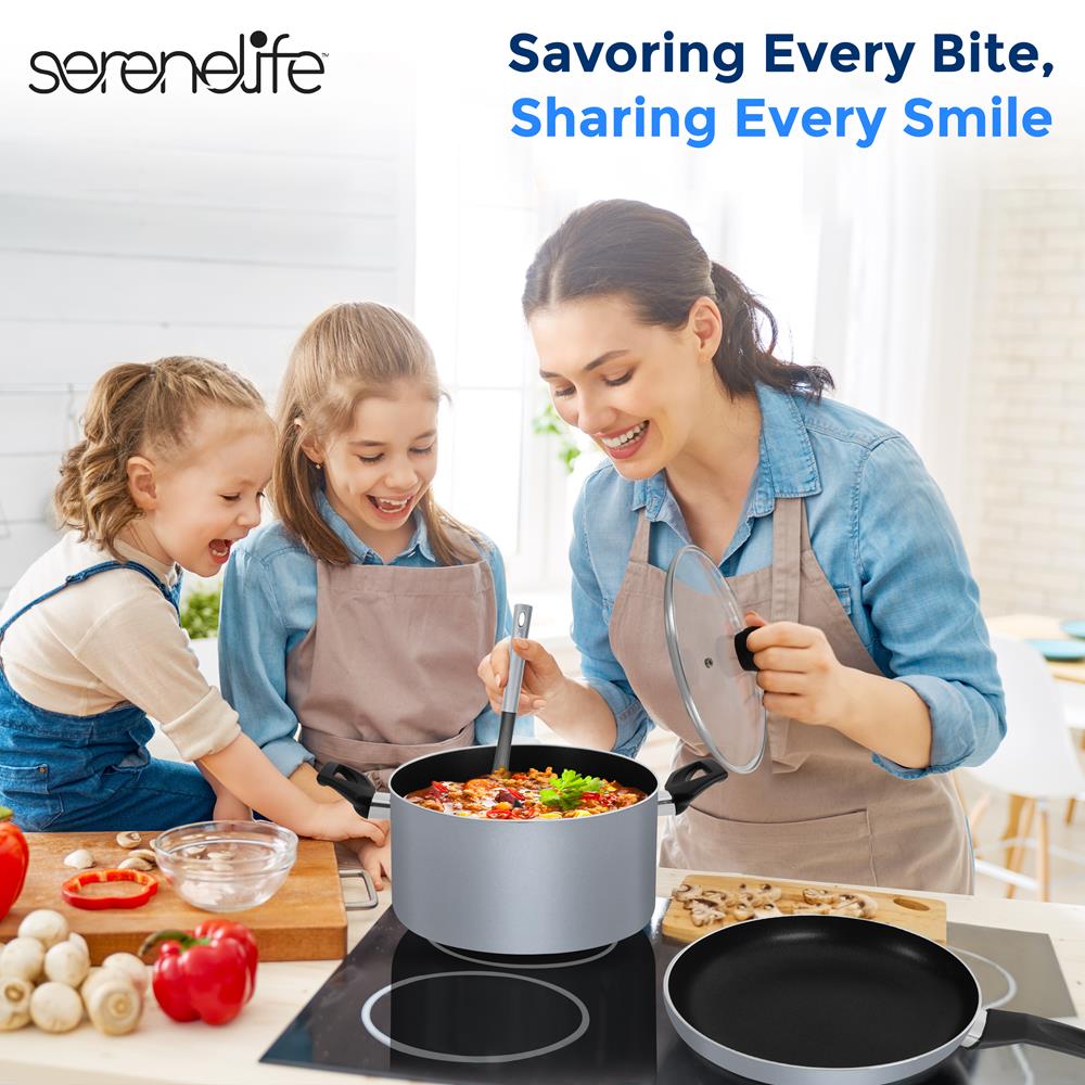 SereneLife Cookware Set