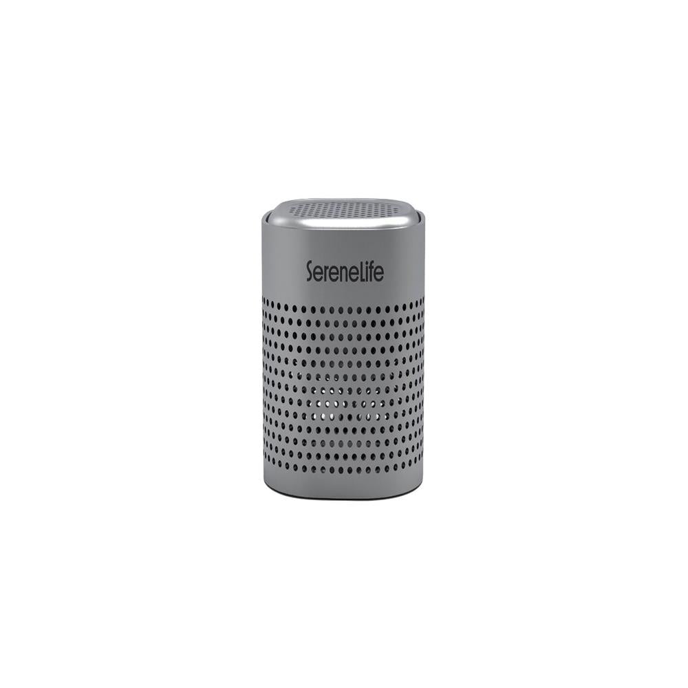 Serenelife Square Refrigerator Deodorizer, Lasts Up To 10 Years, More Effective Than Baking Soda - With Natural Bamboo Air Purifying Technology (Gray)