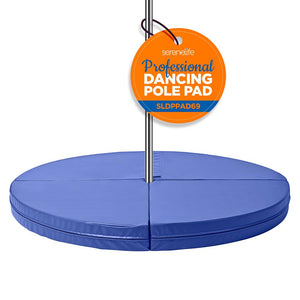 Professional Dancing Pole Pad - 5 Ft. X 4.7” -Inches Durable, Foldable, And Portable Design