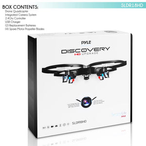 Drone Quad-Copter Wireless Uav With Hd Camera + Video Recording